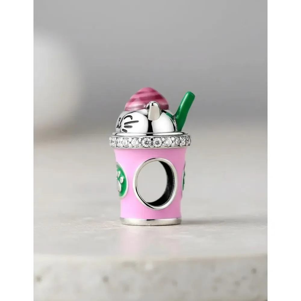 925 Sterling Silver love coffee